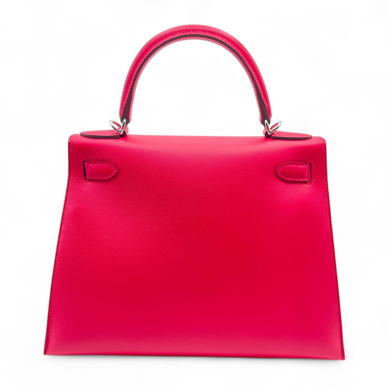 エルメス ケリー 28 ローズエクストリーム ヴォーマダム シルバー金具 Z刻印