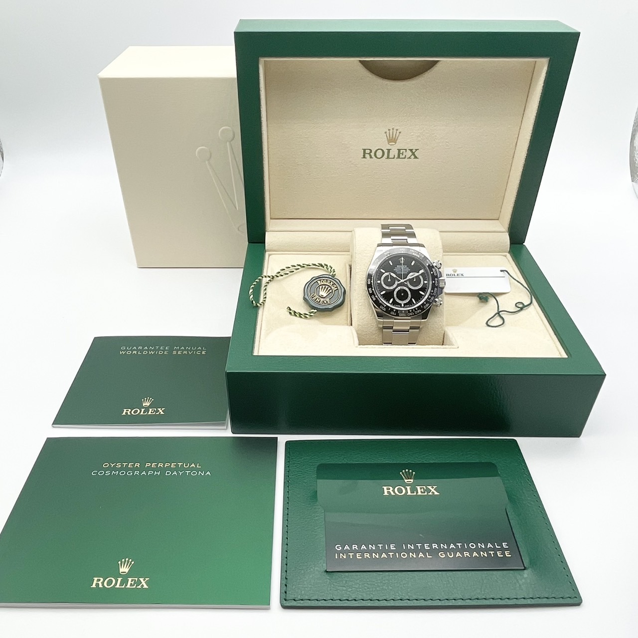 ロレックス デイトナ 126500LN  ブラック 40mm ステンレススチール オイスターブレス