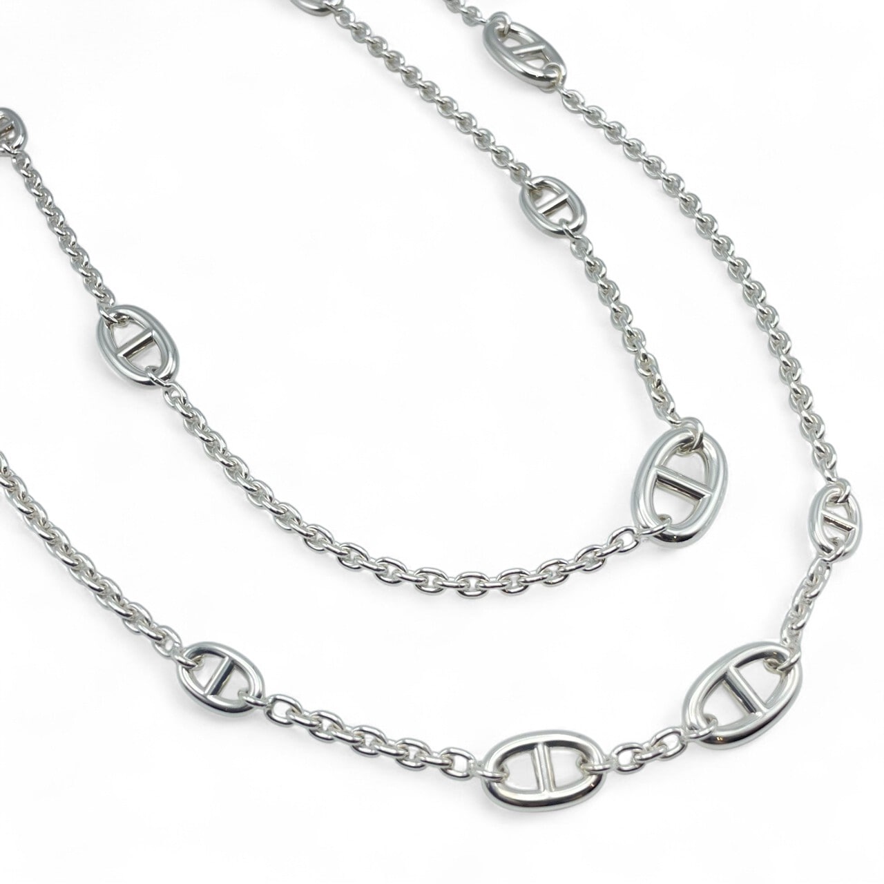 HERMES ファランドール　ネックレス HERMES エルメス ネックレス ファランドール 80 Farandole Long