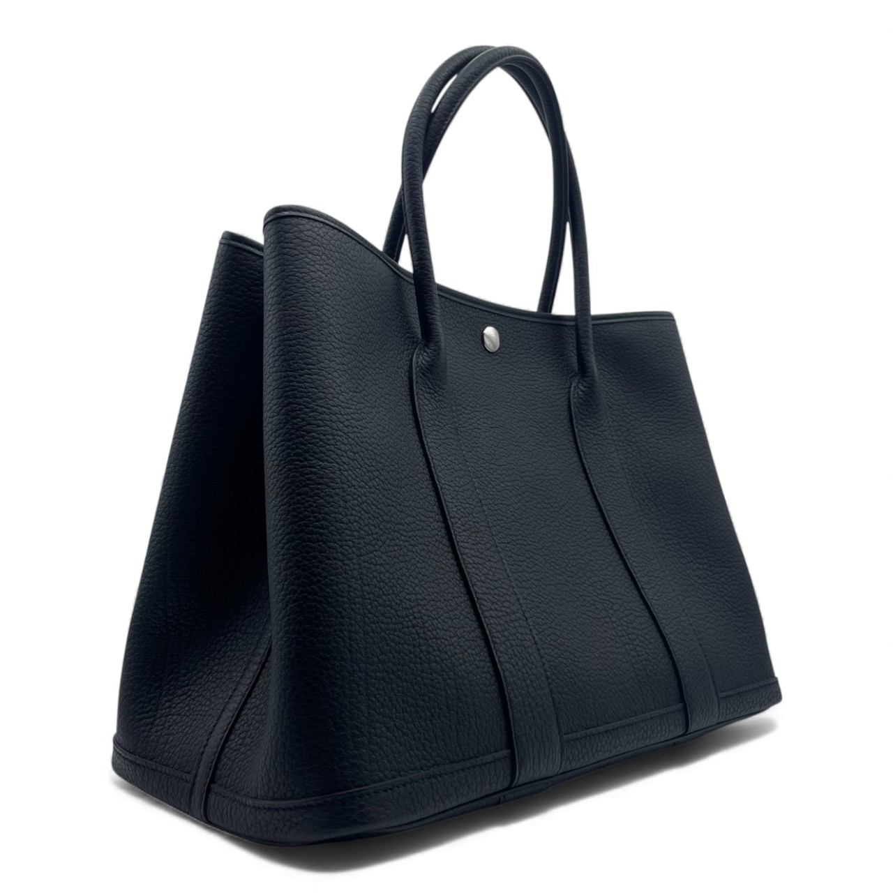 エルメス ガーデンパーティー PM ノワール ネゴンダ シルバー金具 Z