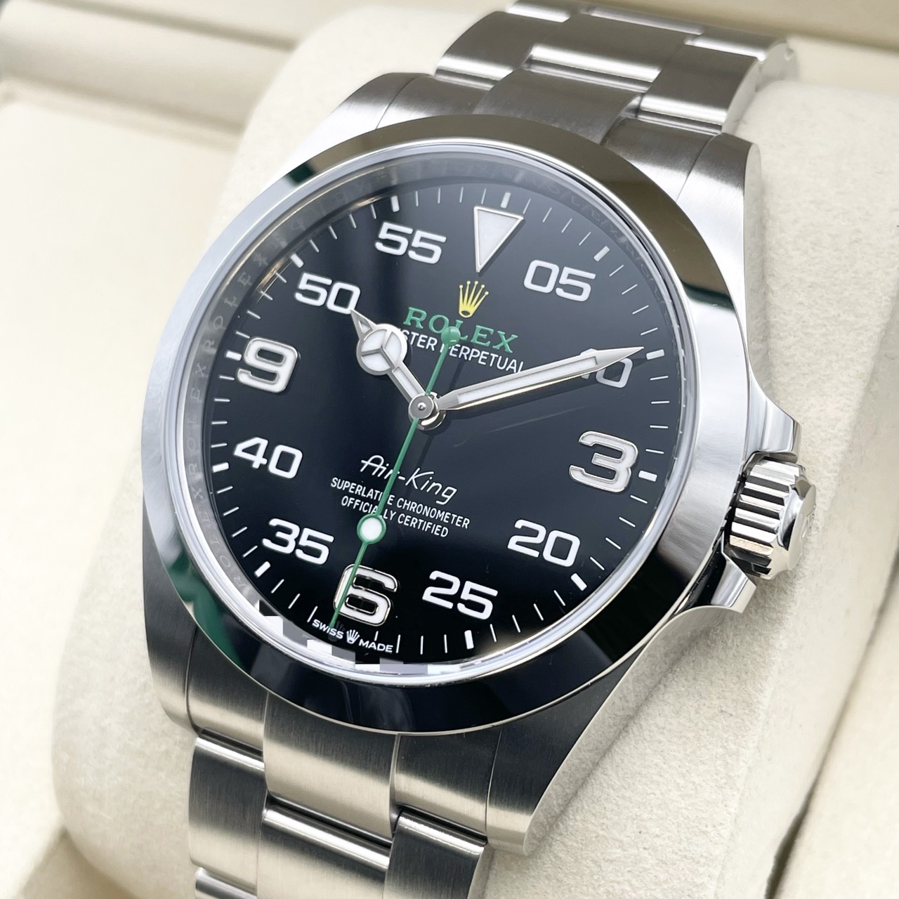 ロレックス エアキング 126900 ブラック 40mm