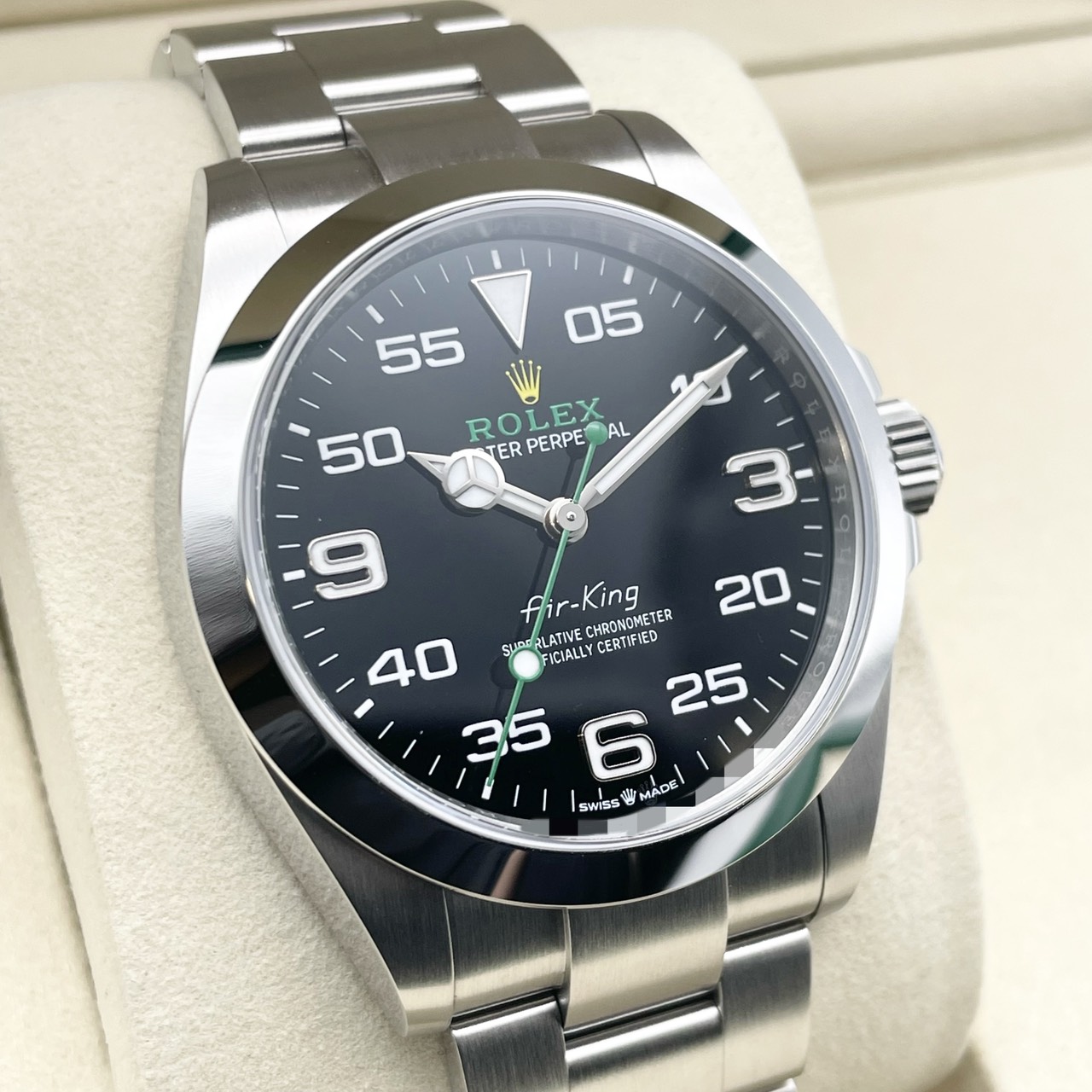 ロレックス エアキング 126900 ブラック 40mm