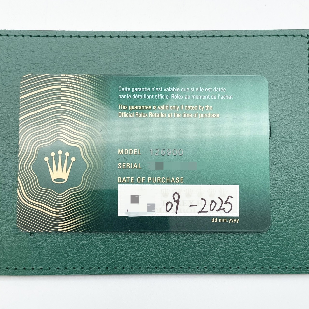 ロレックス エアキング 126900 ブラック 40mm