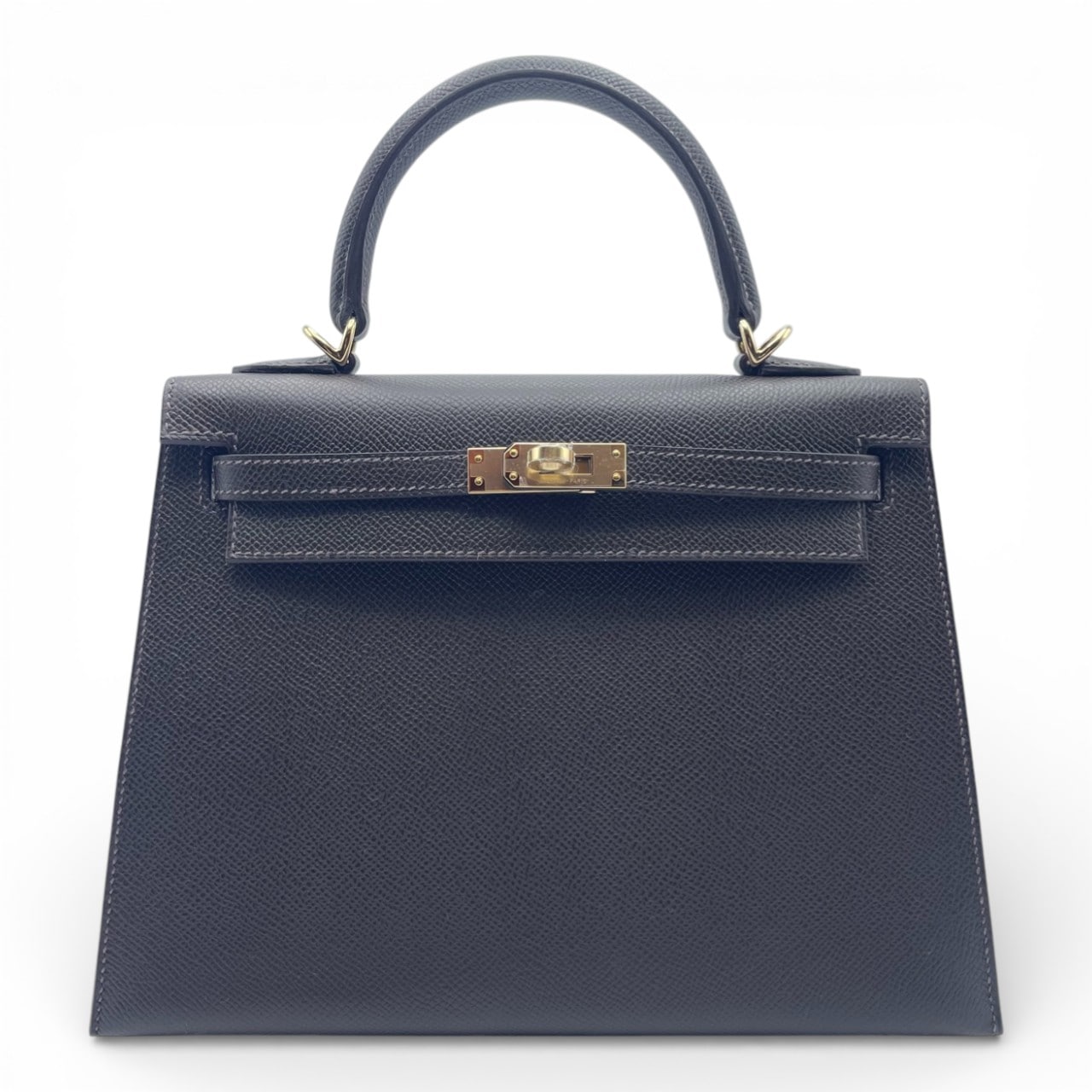 エルメス ケリー 25 べブラン エプソン シャンパンゴールド金具 K刻印