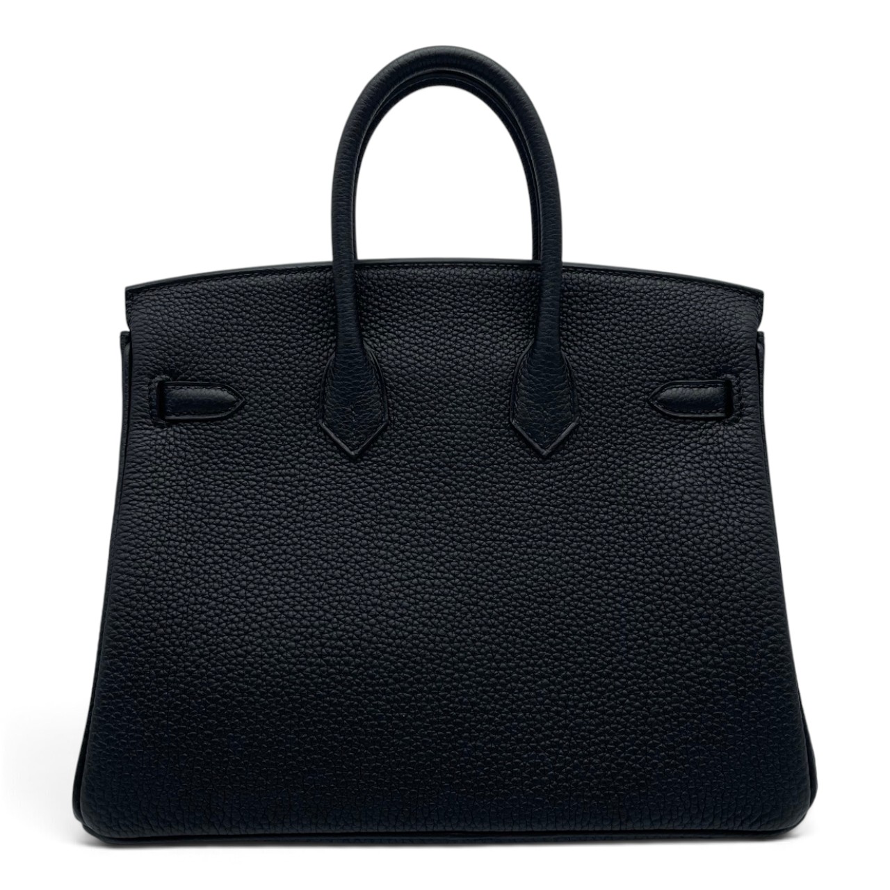 エルメス バーキン 25 ノワール トゴ シルバー金具 G刻印