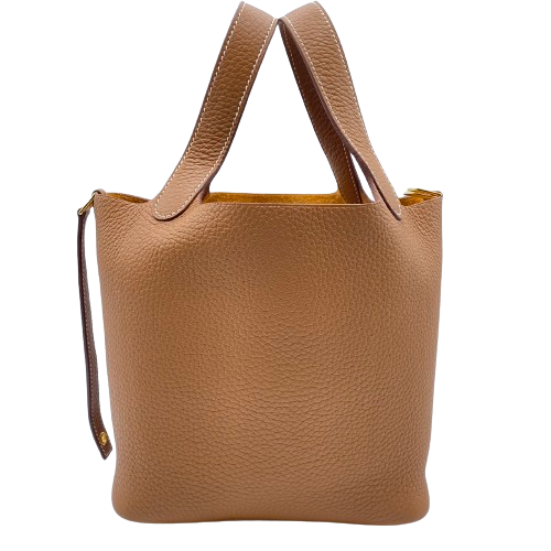 エルメス ピコタンロック PM ゴールド トリヨンクレマンス  ゴールド金具 B刻印