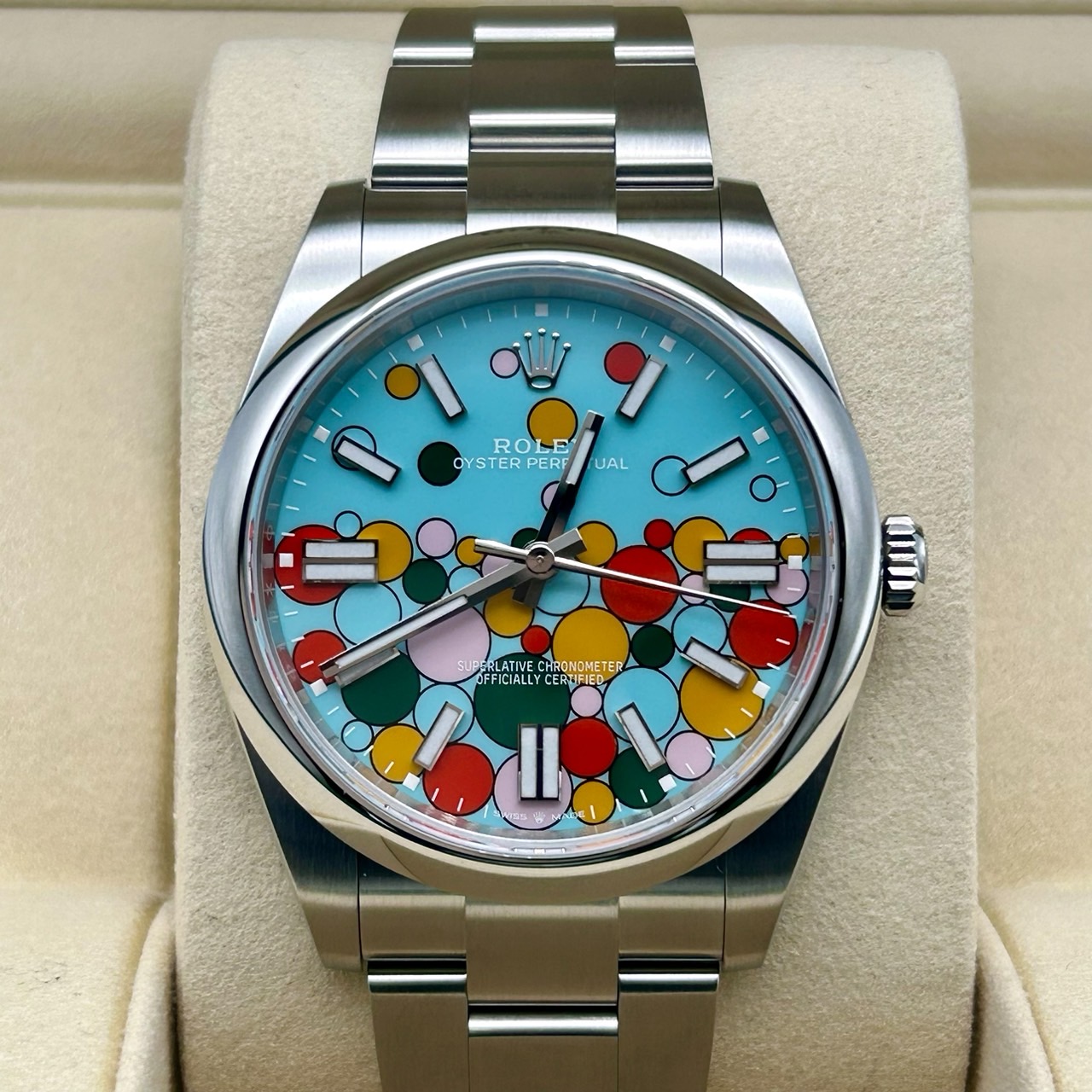 ロレックス オイスターパーペチュアル 124300 セレブレーション