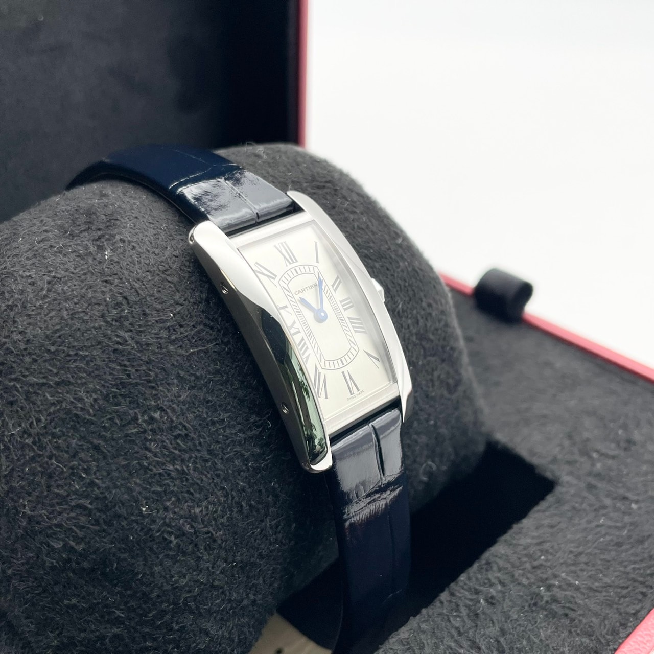 【プロ鑑定士厳選！】カルティエ タンク アメリカン ウォッチ WSTA0082 ホワイト 35.4mm