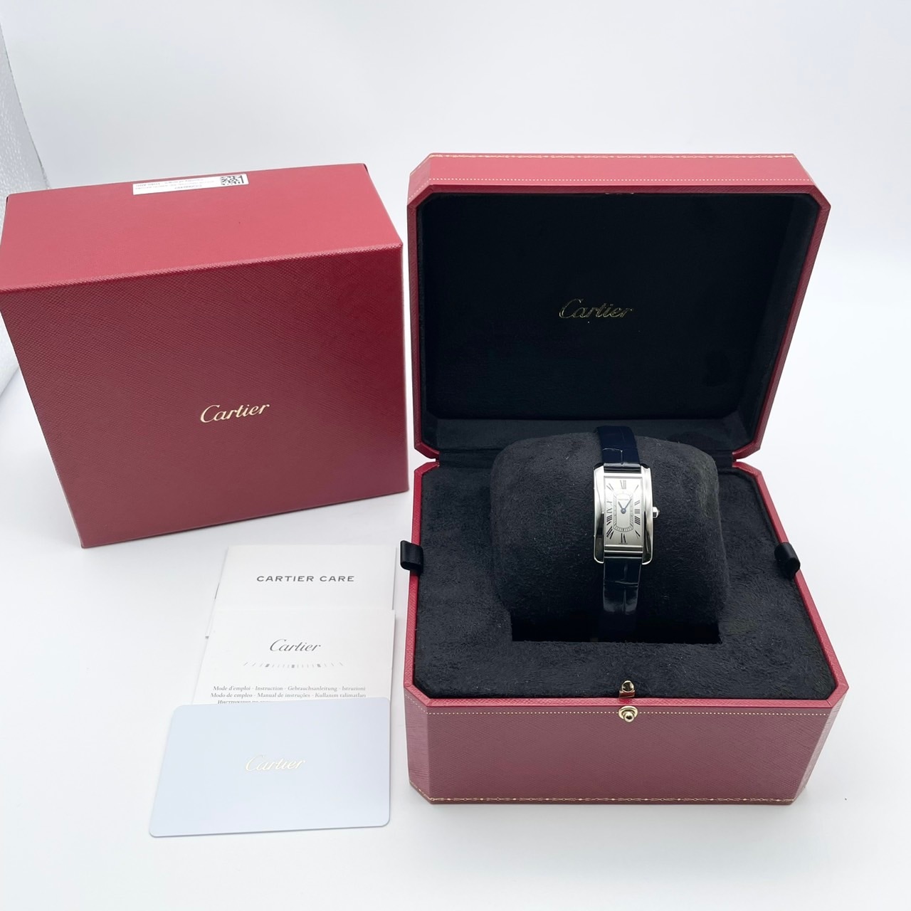 【プロ鑑定士厳選！】カルティエ タンク アメリカン ウォッチ WSTA0082 ホワイト 35.4mm