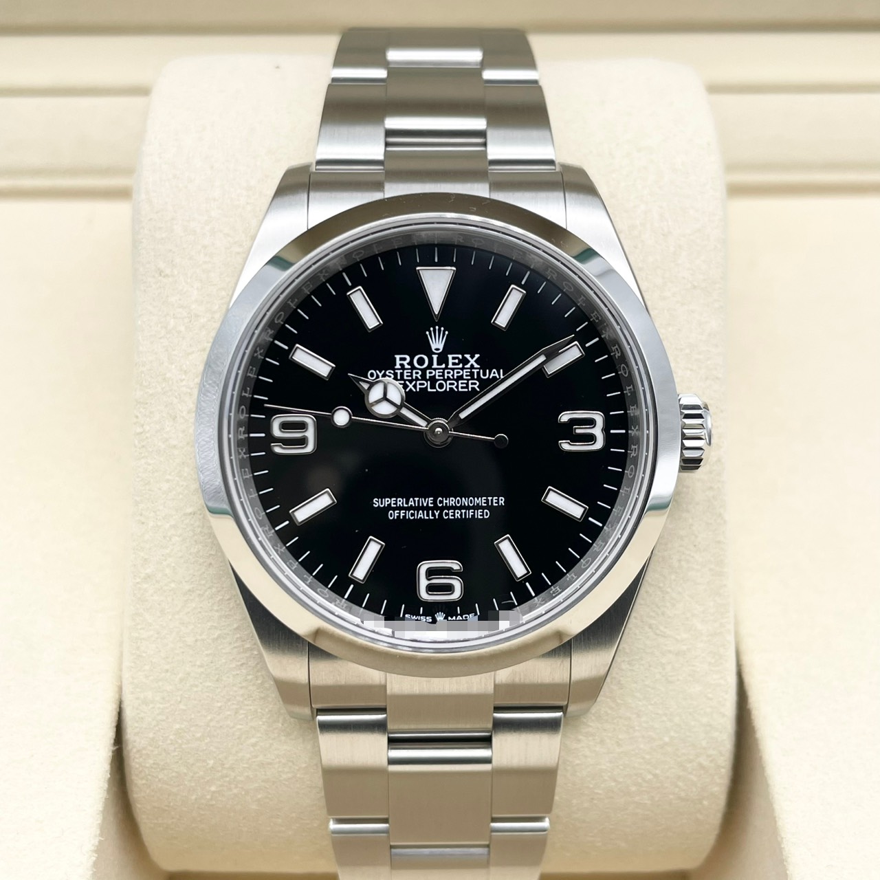 ロレックス エクスプローラー 124270 ブラック 36mm