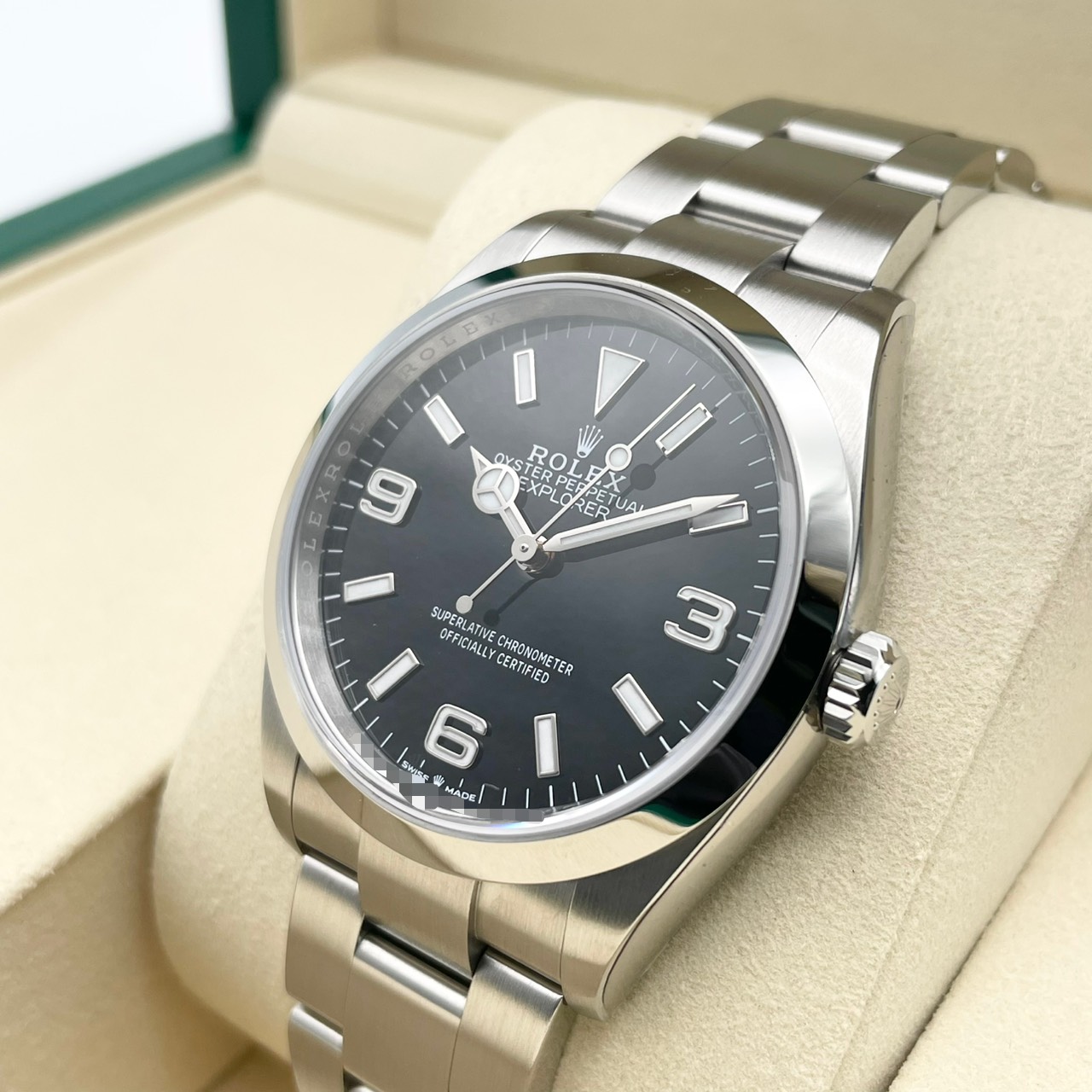 ロレックス エクスプローラー 124270 ブラック 36mm