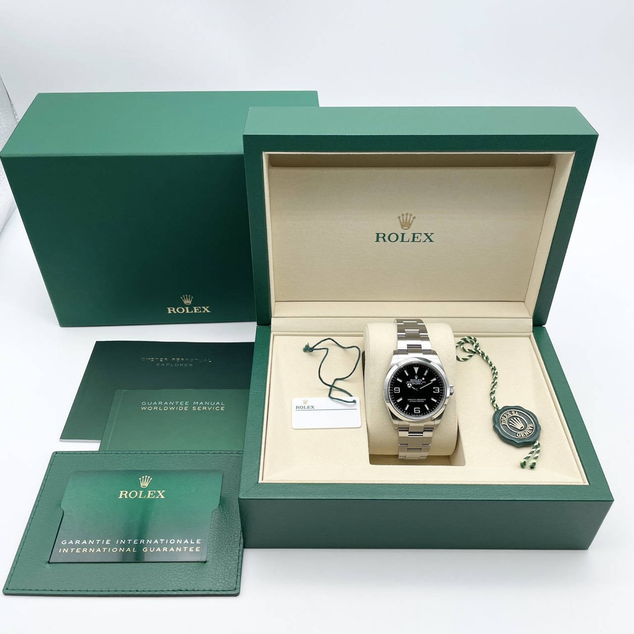 ロレックス エクスプローラー 124270 ブラック 36mm