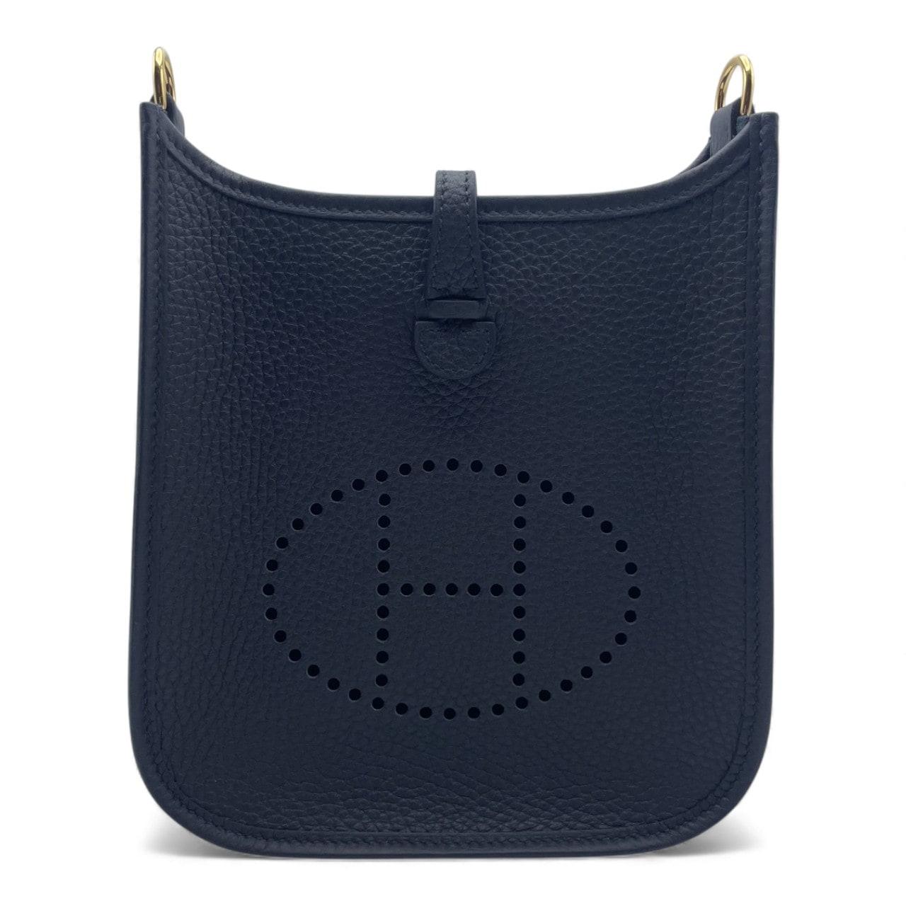 【新品未使用】【最新K刻印】HERMES ミニエヴリン アマゾーヌ TPM 16 エルメス ミニエヴリン アマゾーヌ TPM ブルーインディゴ トリヨン