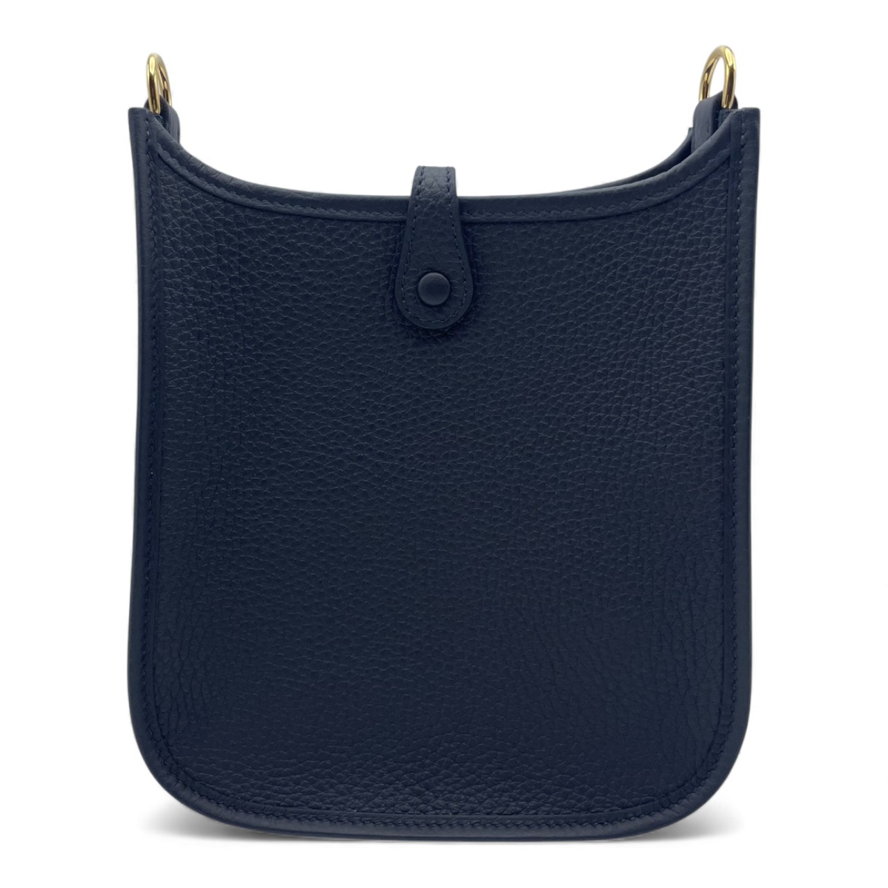 エルメス ミニエヴリン アマゾーヌ TPM ブルーインディゴ トリヨンクレマンス ゴールド金具 K刻印