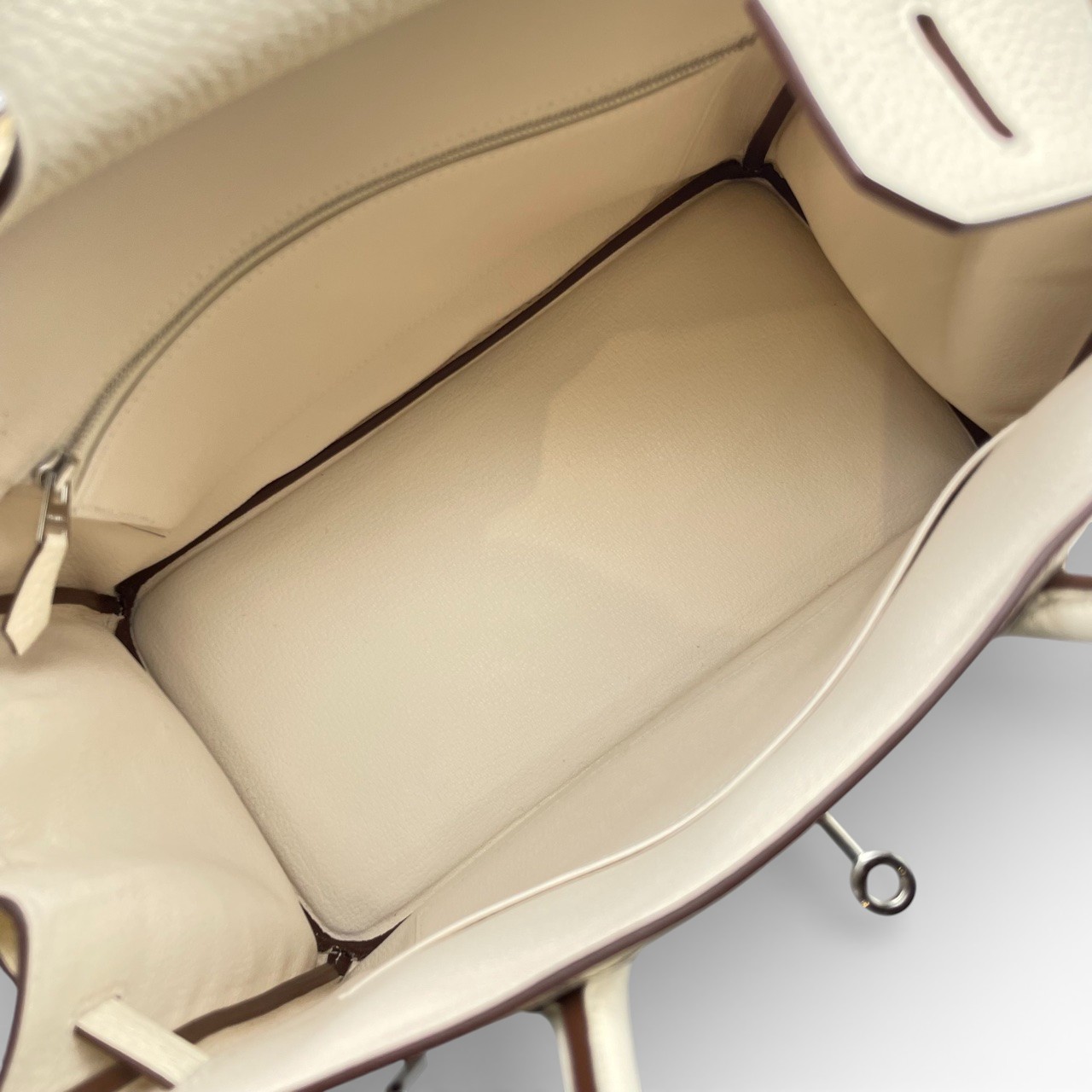 エルメス バーキン 30 ナタ トゴ シルバー金具 Z刻印