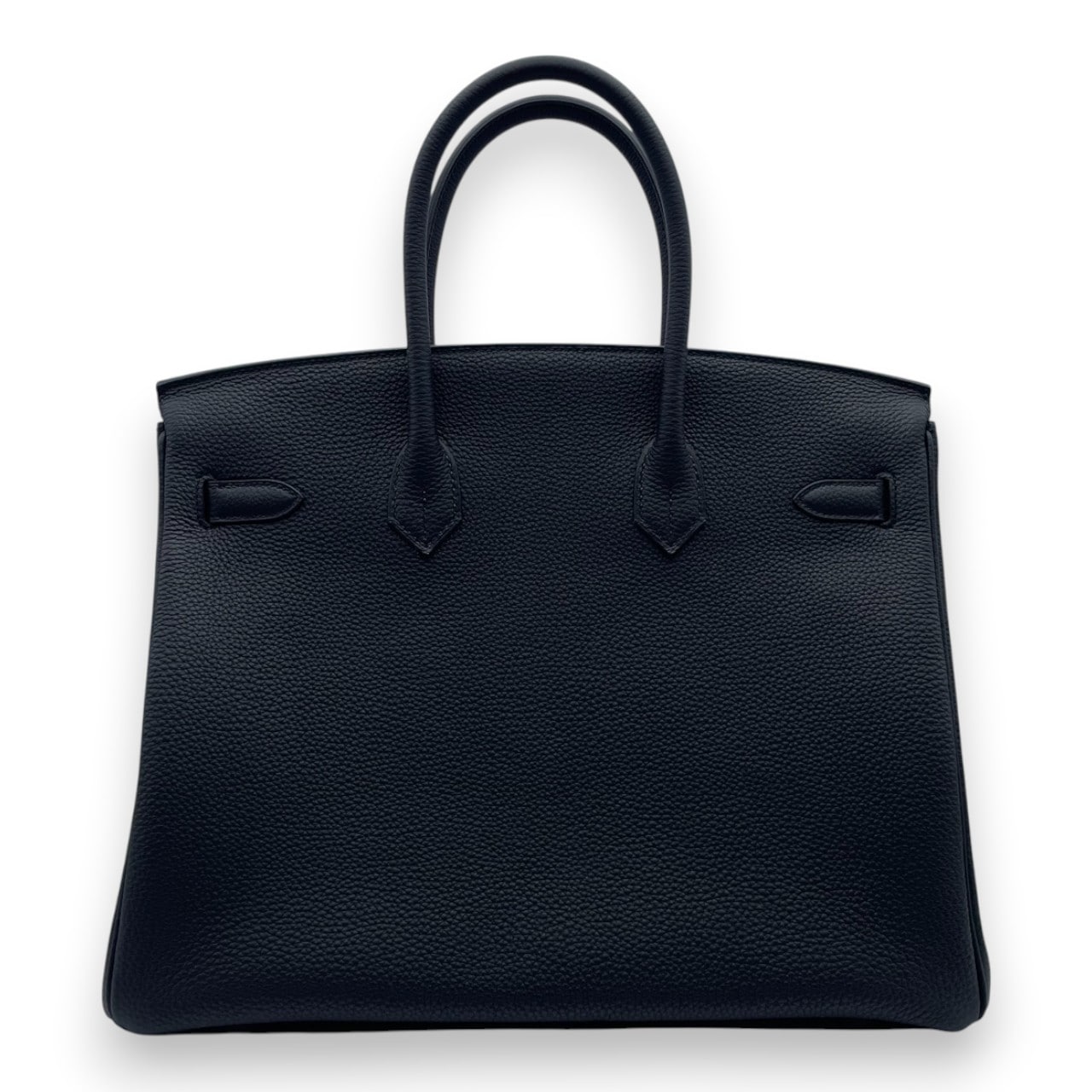 エルメス バーキン 35 ノワール トゴ シルバー金具 B刻印