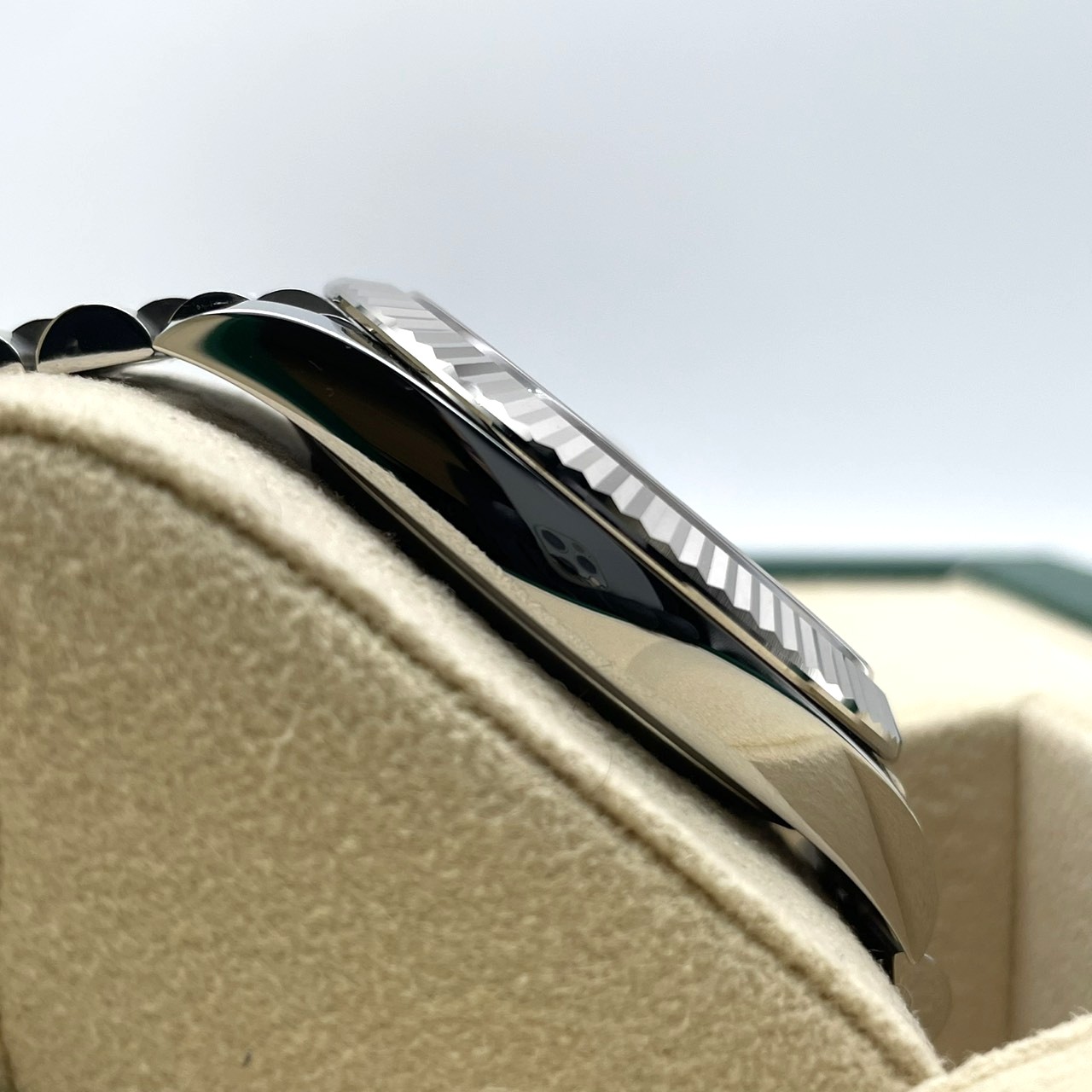 ロレックス デイトジャスト 126334 ミントグリーン ジュビリーブレス 41mm