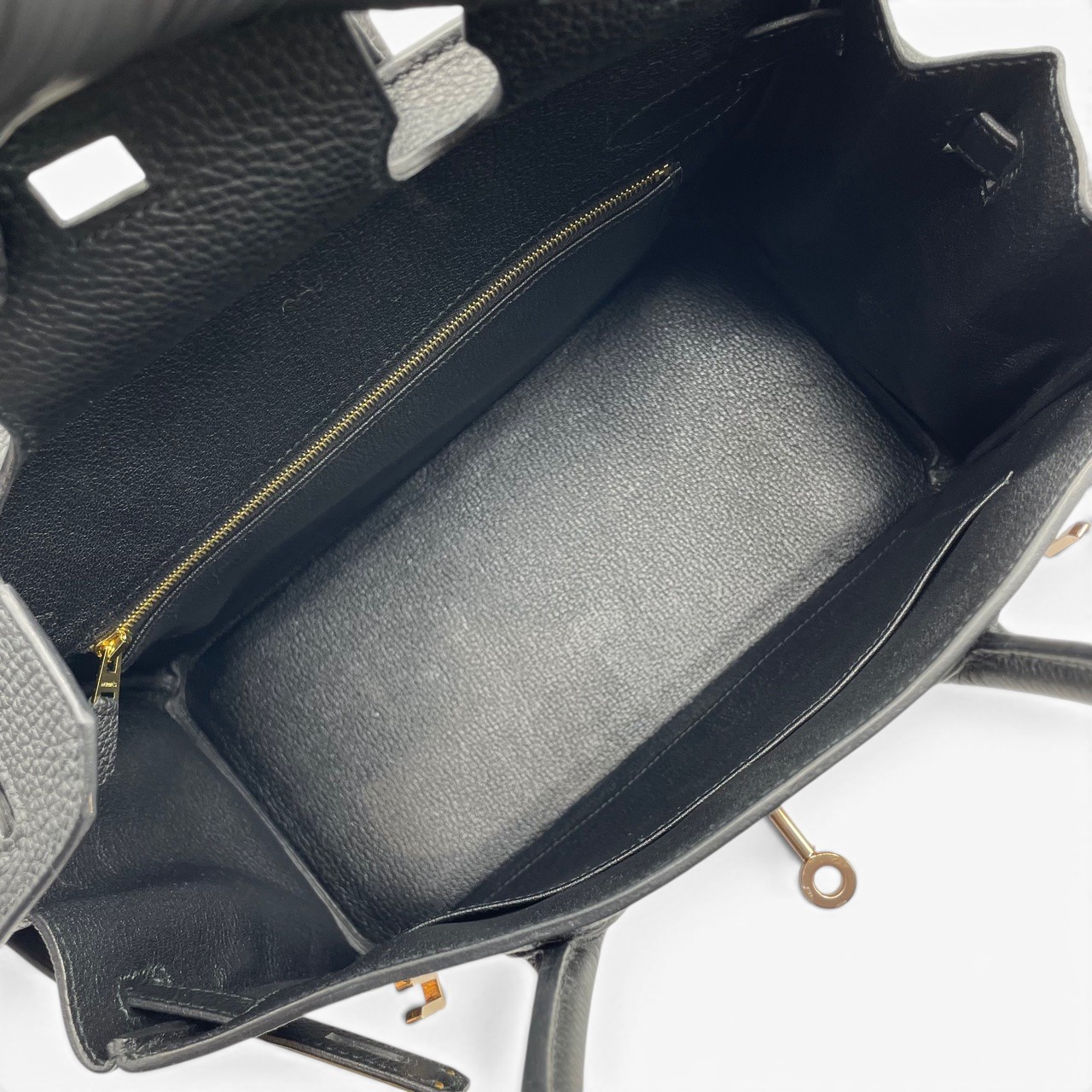 【現金特価】エルメス バーキン 30 ノワール トゴ ローズゴールド金具 Y刻印