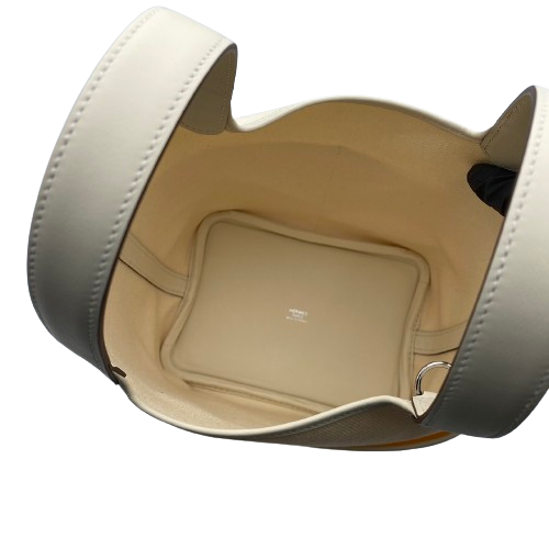 エルメス ピコタンロックカーゴ PM ナタ トワルゴエランxスイフト シルバー金具 U刻印