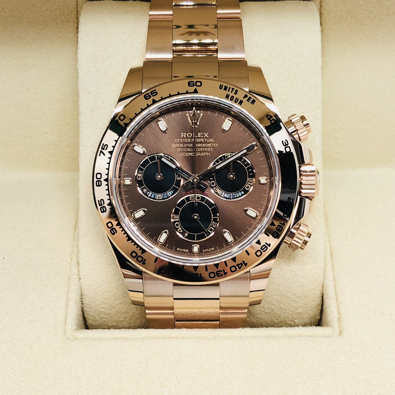 ロレックス デイトナ 116505 チョコレート・ブラック - ブランド品専門