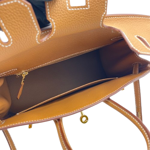 エルメス バーキン 25 ゴールド トゴ ゴールド金具 W刻印