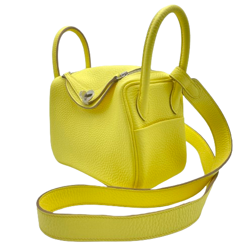 エルメス リンディ ミニ リモンチェッロ トリヨンクレマンス シルバー金具 B刻印