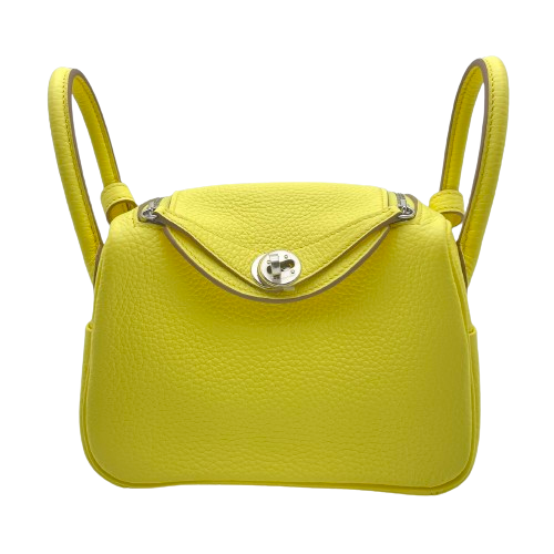 エルメス リンディ ミニ リモンチェッロ トリヨンクレマンス シルバー金具 B刻印