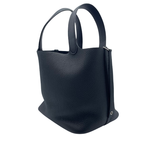 エルメス ピコタンロック MM ノワール トリヨンクレマンス シルバー