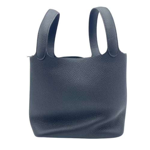 エルメス ピコタンロック MM ノワール トリヨンクレマンス シルバー金具 W刻印