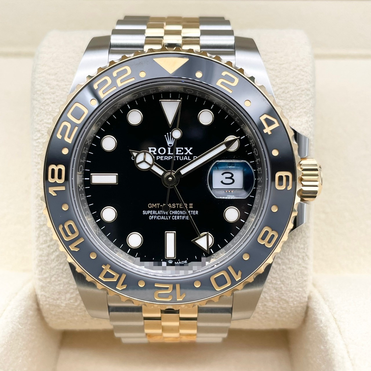 ロレックス GMTマスターII 126713GRNR ジュビリーブレス 40mm