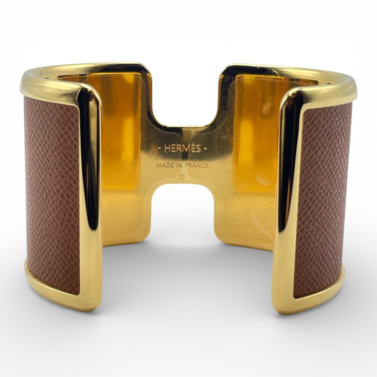 エルメス オランプ バングル T2 ゴールド ヴォーマダム
