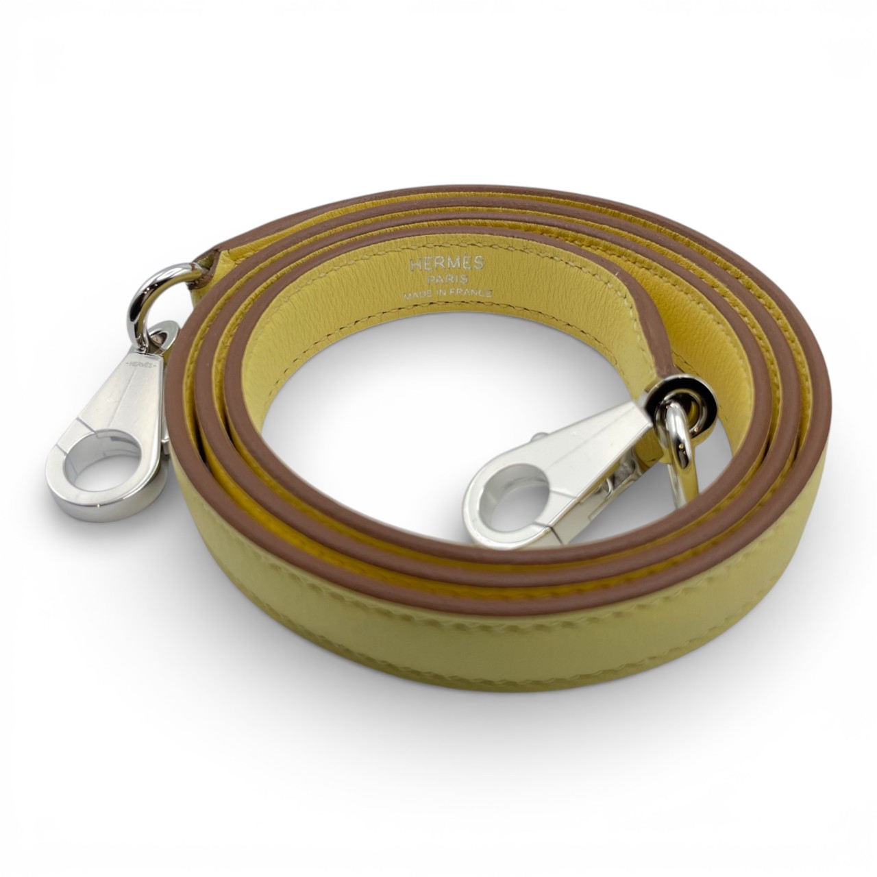 エルメス ケリー 25 ジョーヌプッサン スイフト シルバー金具 Z刻印