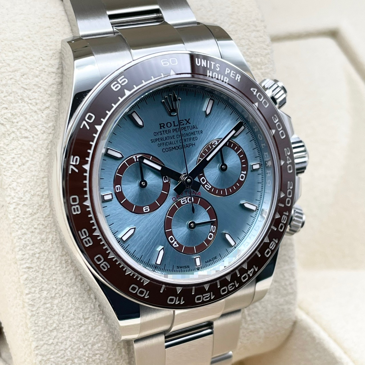 ロレックス デイトナ 126506 アイスブルー プラチナ 40mm