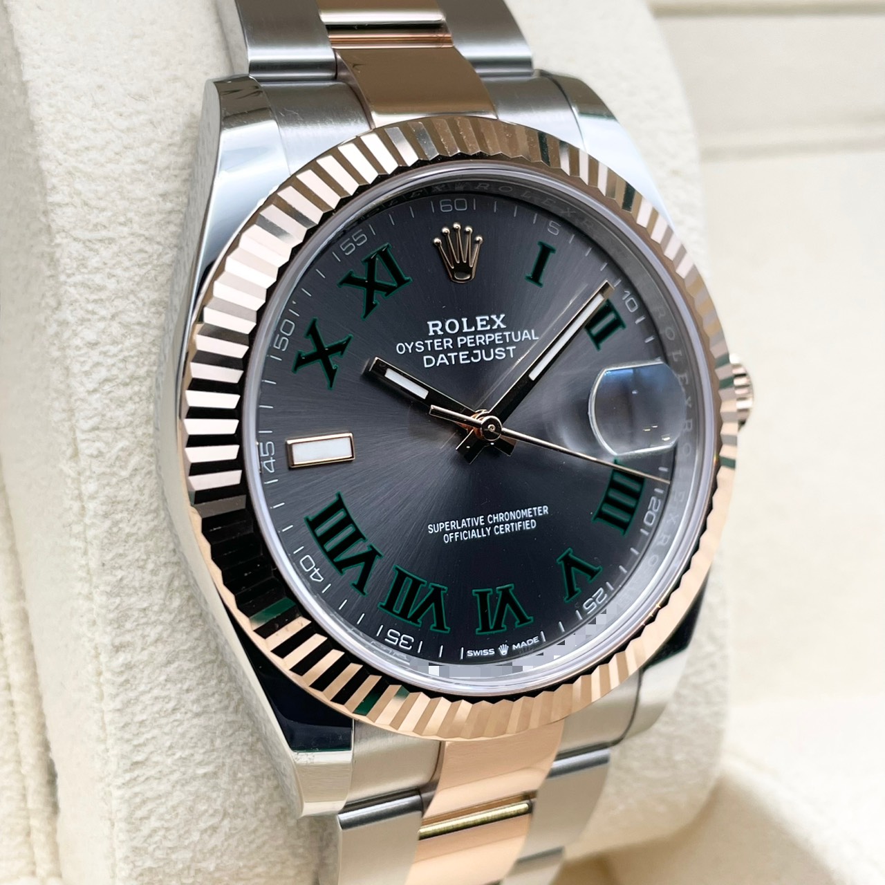 ロレックス デイトジャスト 126331 スレート 41mm