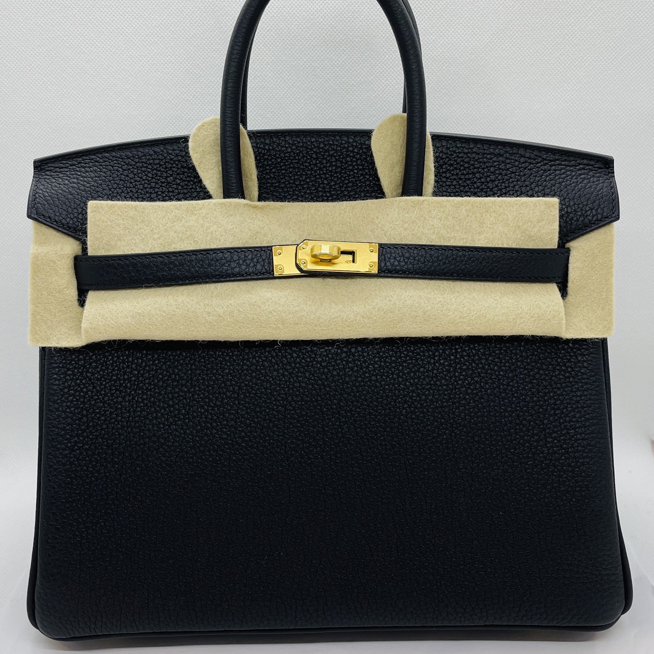 エルメス バーキン25 ブラックトゴ ゴールド金具　U刻印