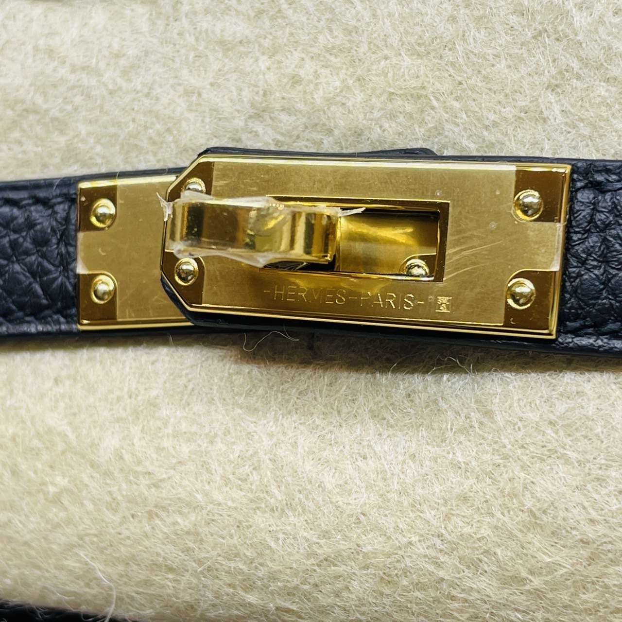 エルメス バーキン25 ブラックトゴ ゴールド金具　U刻印