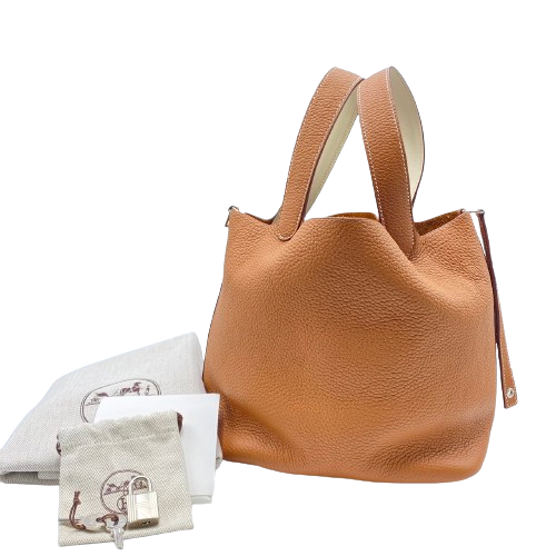 エルメス ピコタンロック MM ゴールド/ナタ トリヨンクレマンス