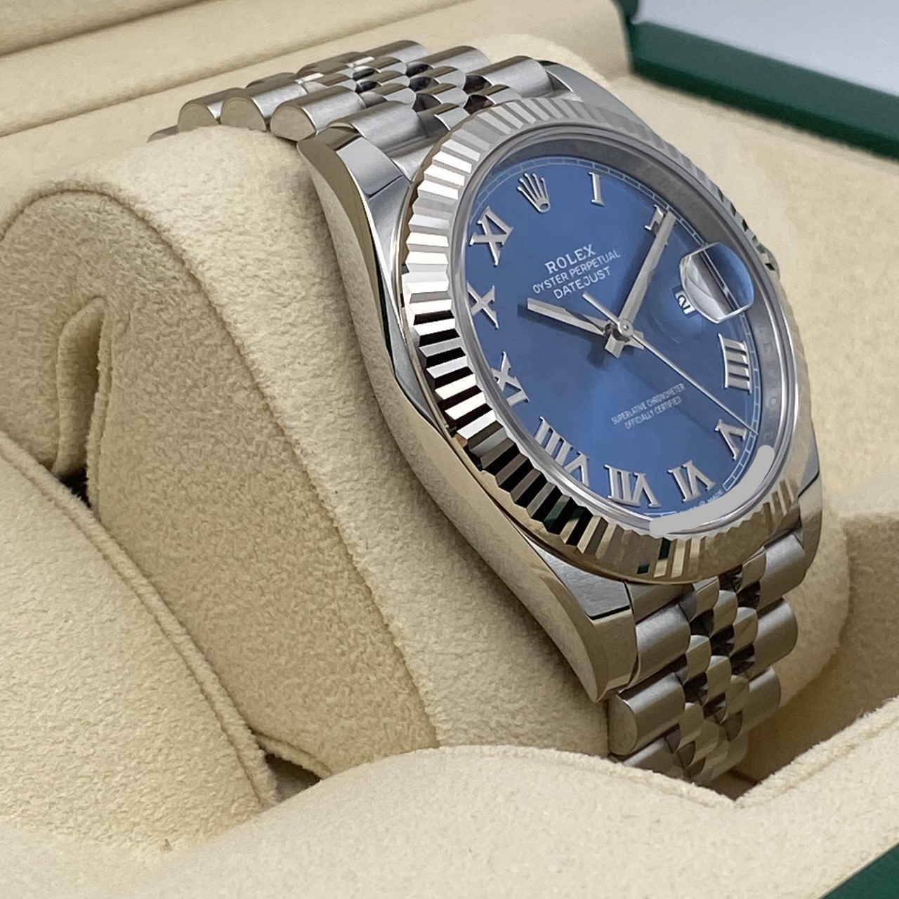 ロレックス デイトジャスト 126334 アズーロブルー ジュビリーブレス