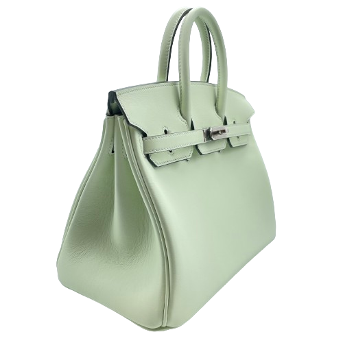 エルメス バーキン 25 ヴェールフィズ スイフト シルバー金具 W刻印