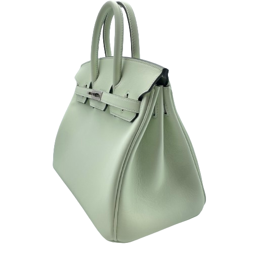 エルメス バーキン 25 ヴェールフィズ スイフト シルバー金具 W刻印