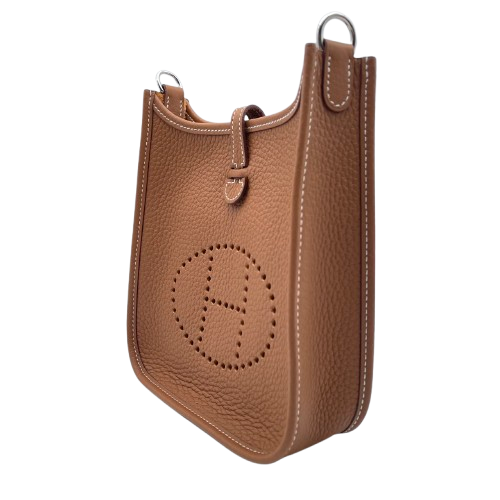 *憧れの定番カラー*【HERMES】ミニエヴリン TPM ゴールド エルメス ミニエヴリン TPM ゴールド トリヨンクレマンス