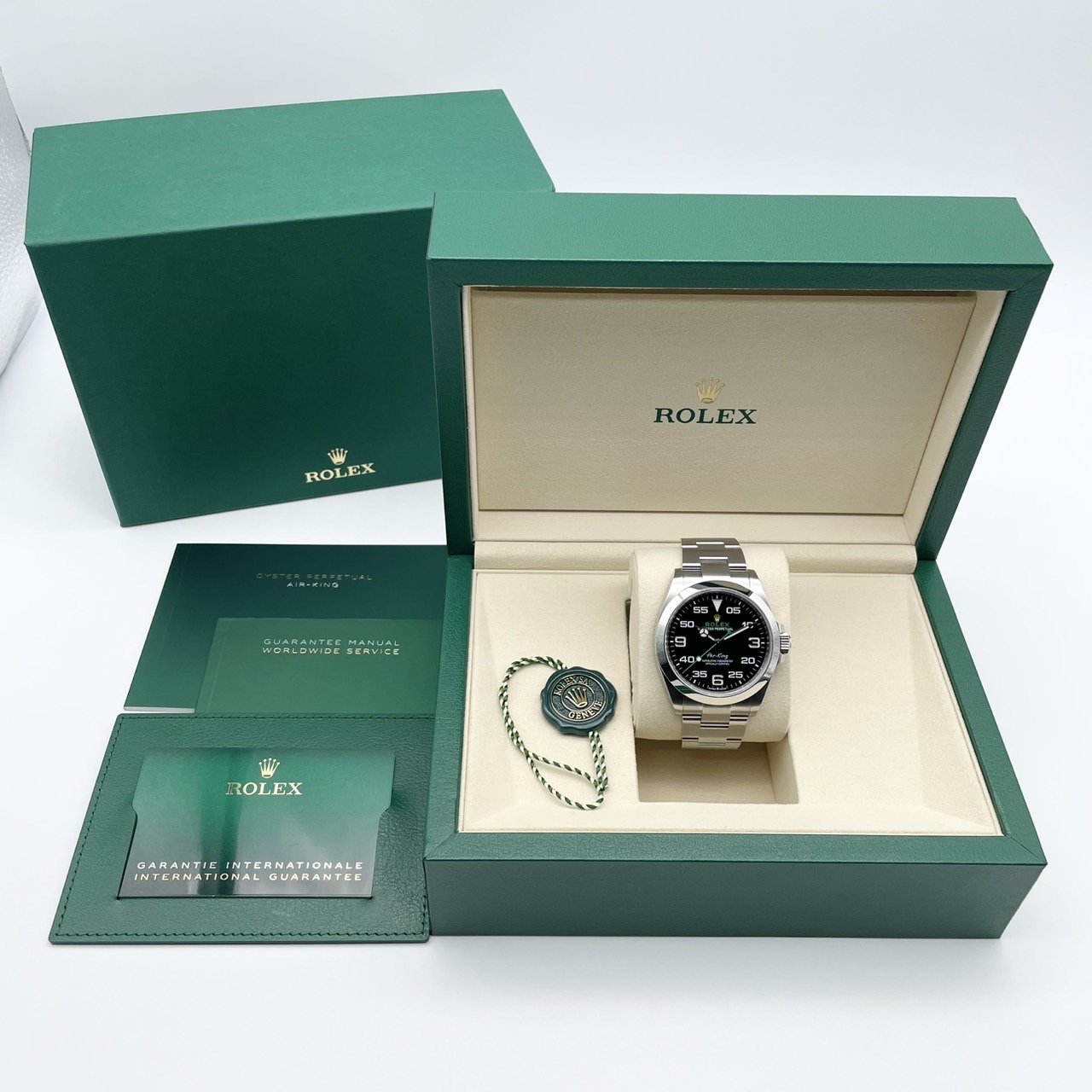 ロレックス エアキング 126900 ブラック 40mm