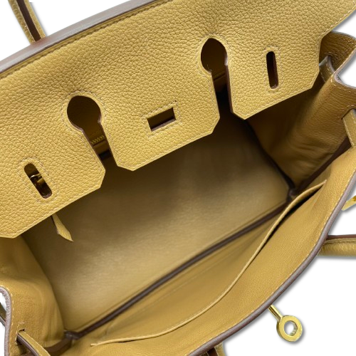 エルメス バーキン 25 ビスキュイ トゴ ゴールド金具 B刻印