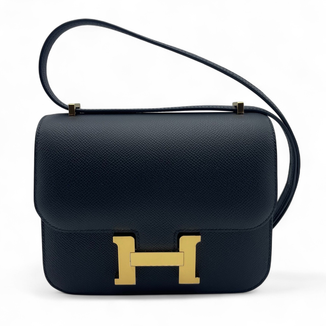 エルメス コンスタンスミニ 18 ノワール エプソン ゴールド金具 K刻印