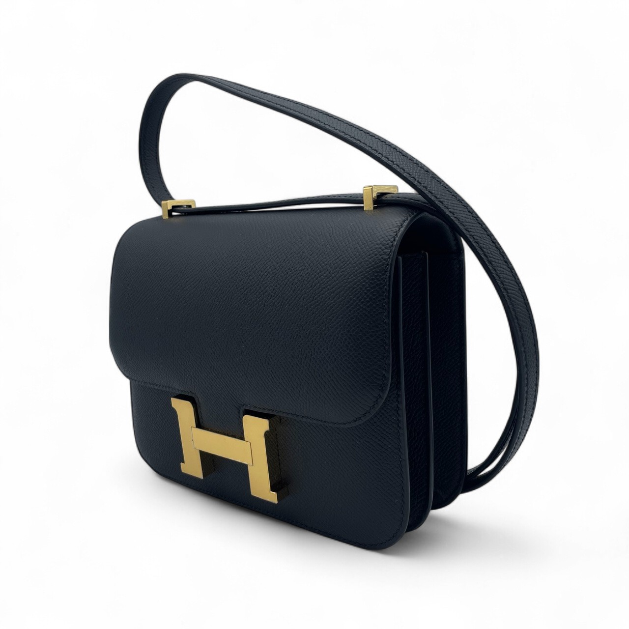 HERMES エヴリン TPM ノアール 黒 Ｋ刻印 ゴールド金具 HERMES - HERMES エヴリン TPM ノアール 黒 K刻印 ゴールド金具の通販