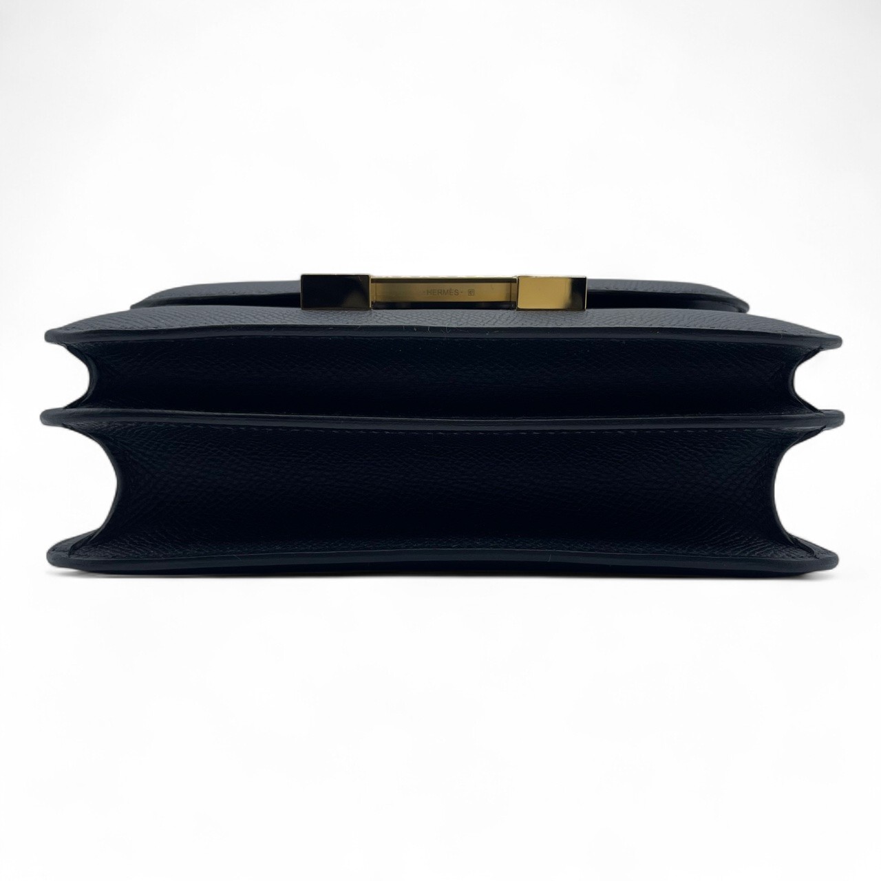 エルメス HERMES ブラック ノワール イヤホンホルダー O刻印 エルメス コンスタンスミニ 18 ノワール エプソン ゴールド金具 K刻印