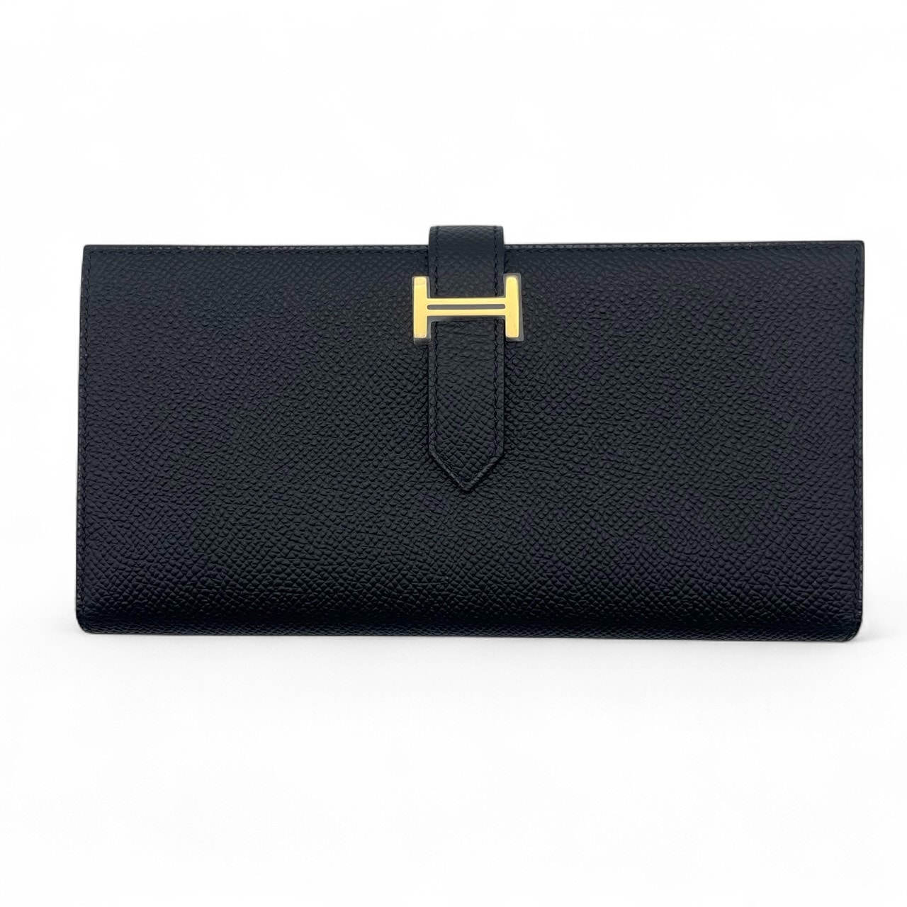 エルメス ベアンスフレ ノワール エプソン ゴールド金具 W刻印