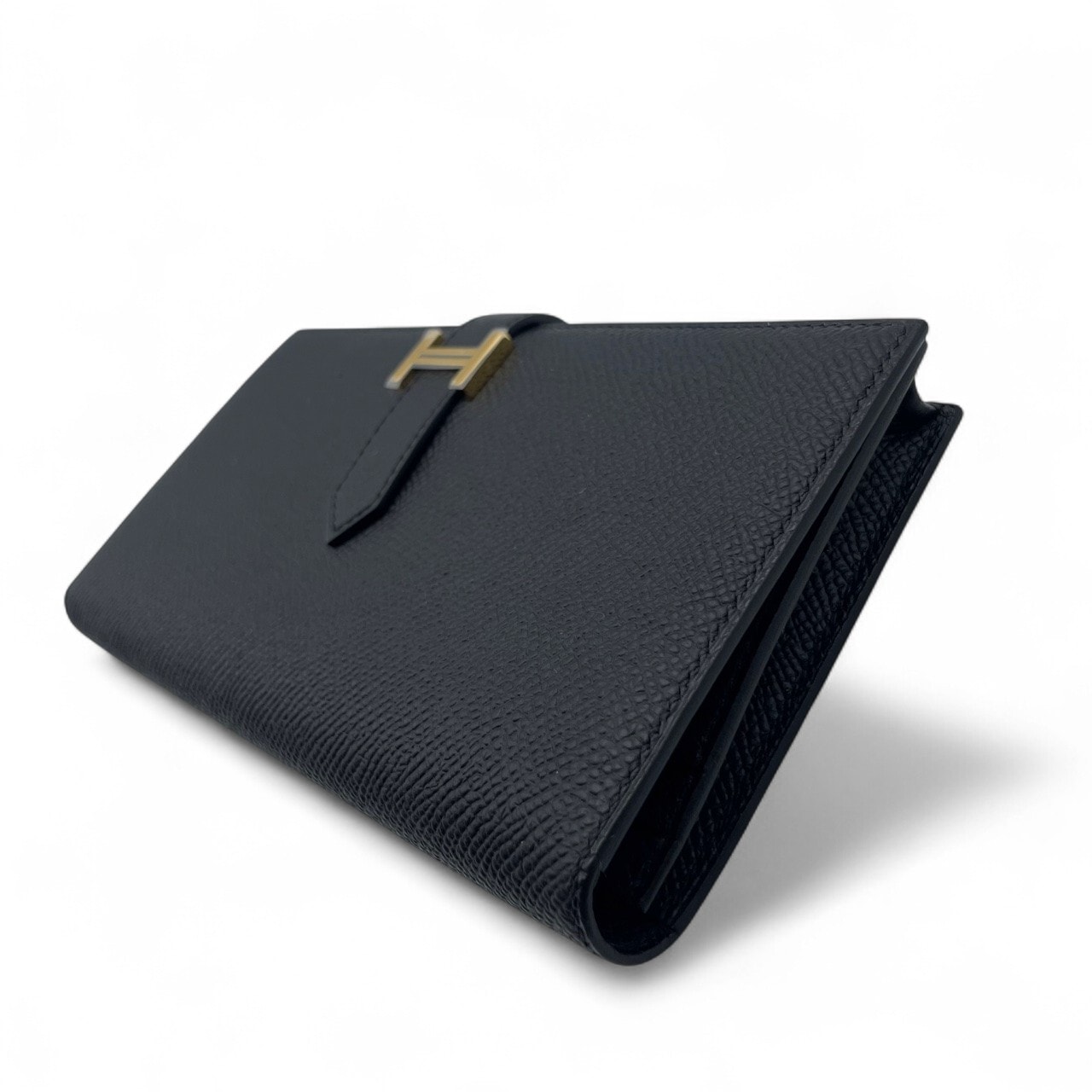 エルメス ベアンスフレ ノワール エプソン ゴールド金具 W刻印