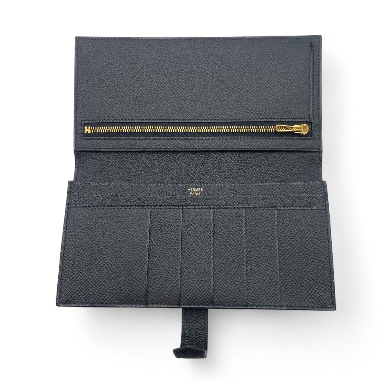 エルメス ベアンスフレ ノワール エプソン ゴールド金具 W刻印