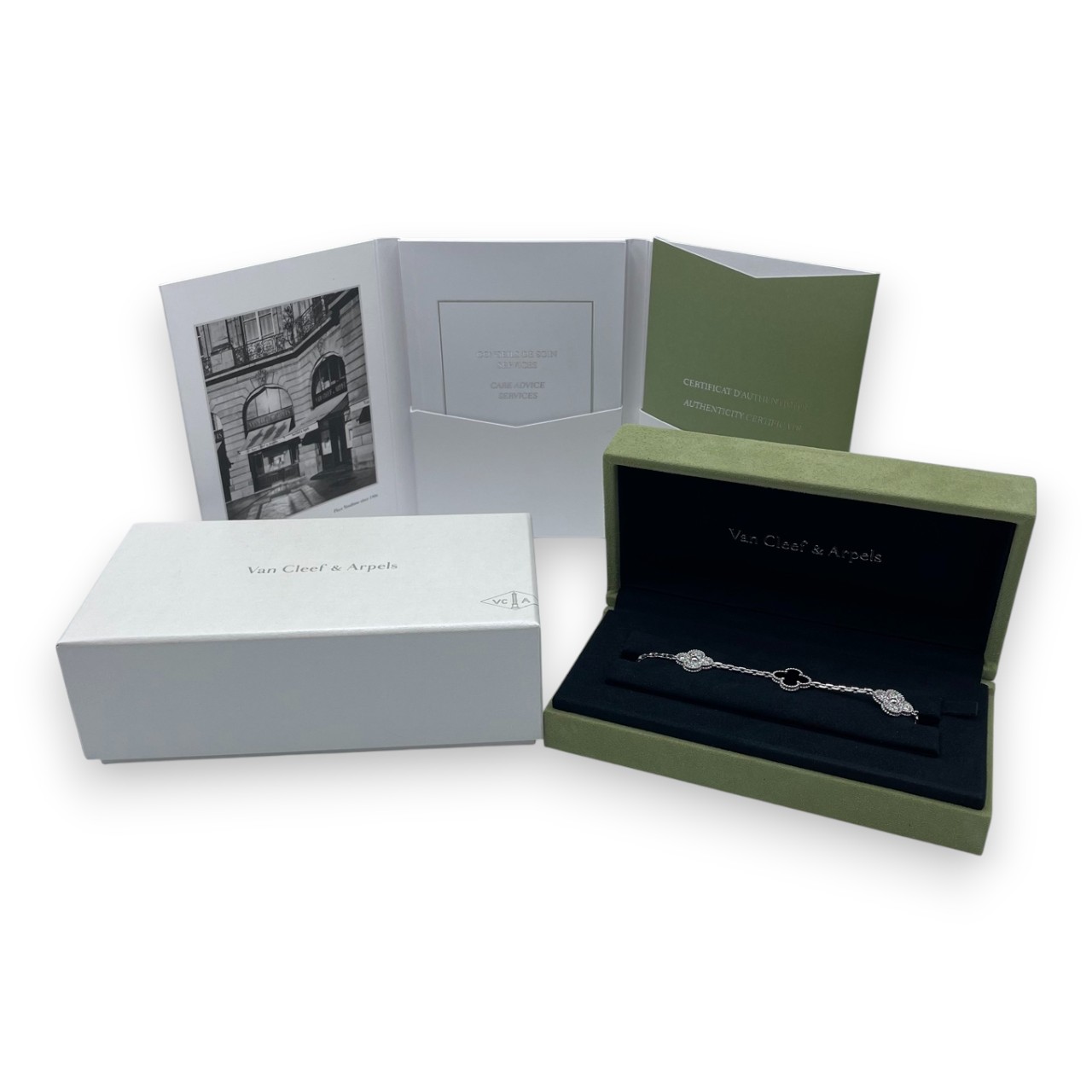 ヴァンクリーフ＆アーペル ヴィンテージアルハンブラ 5P ブレスレット